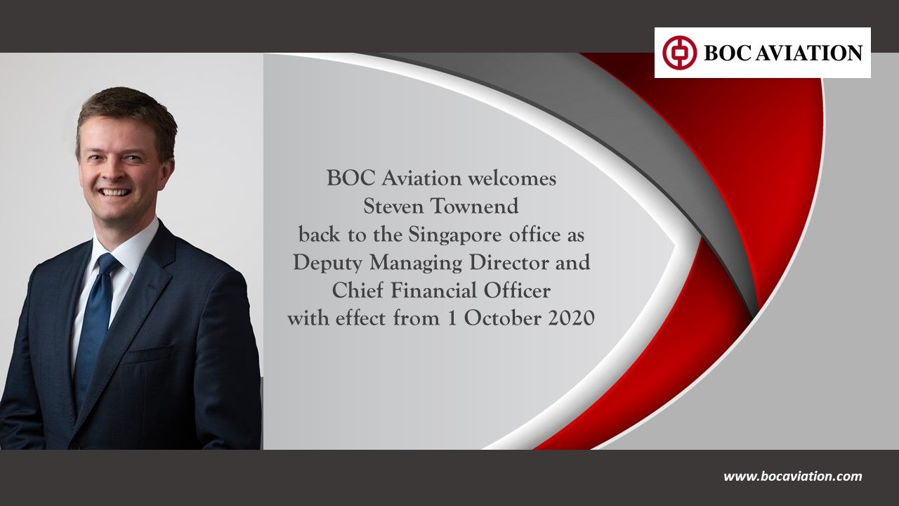 BOC Aviation announces change of CFO