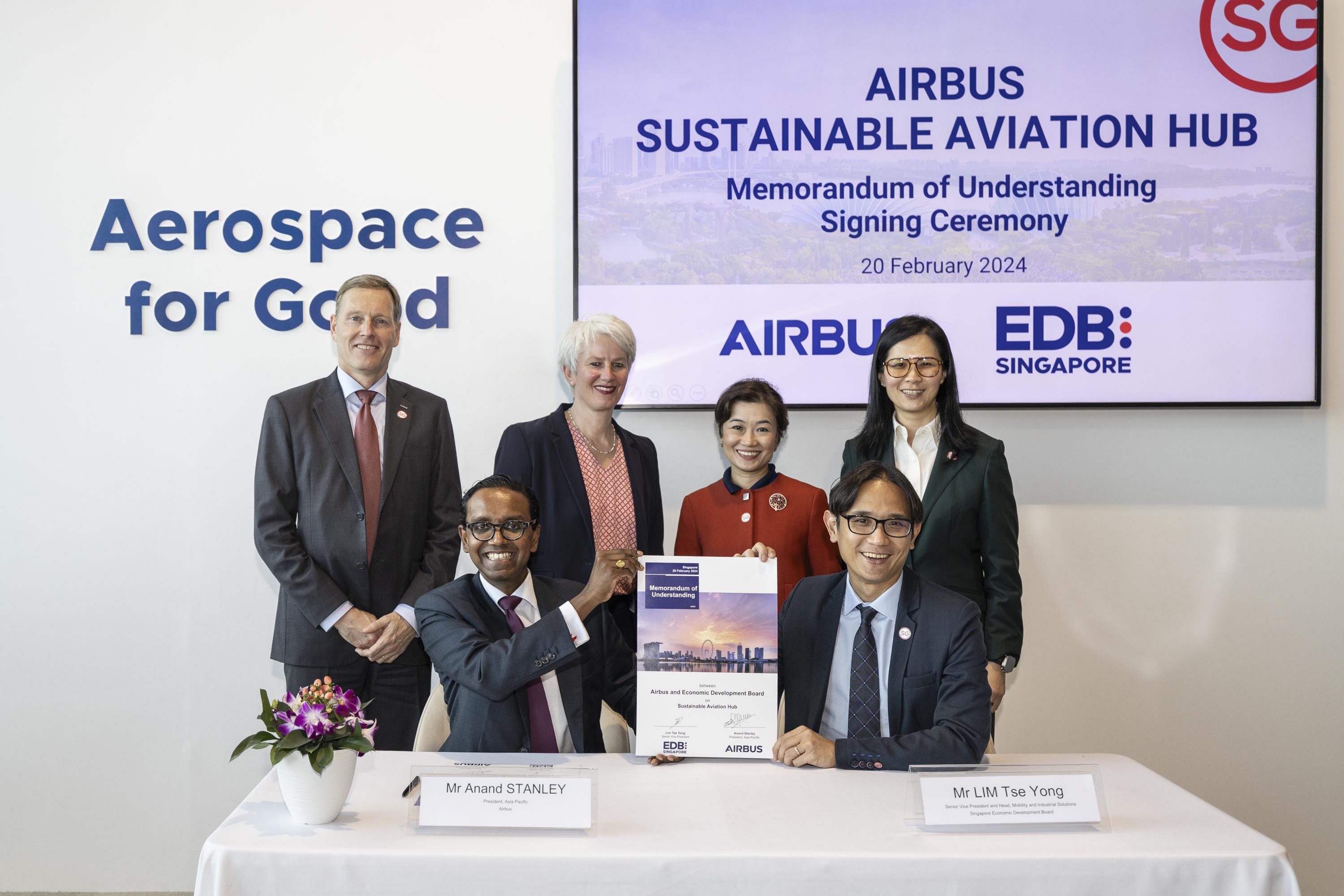 Airbus to launch sustainable aviation hub in Singapore