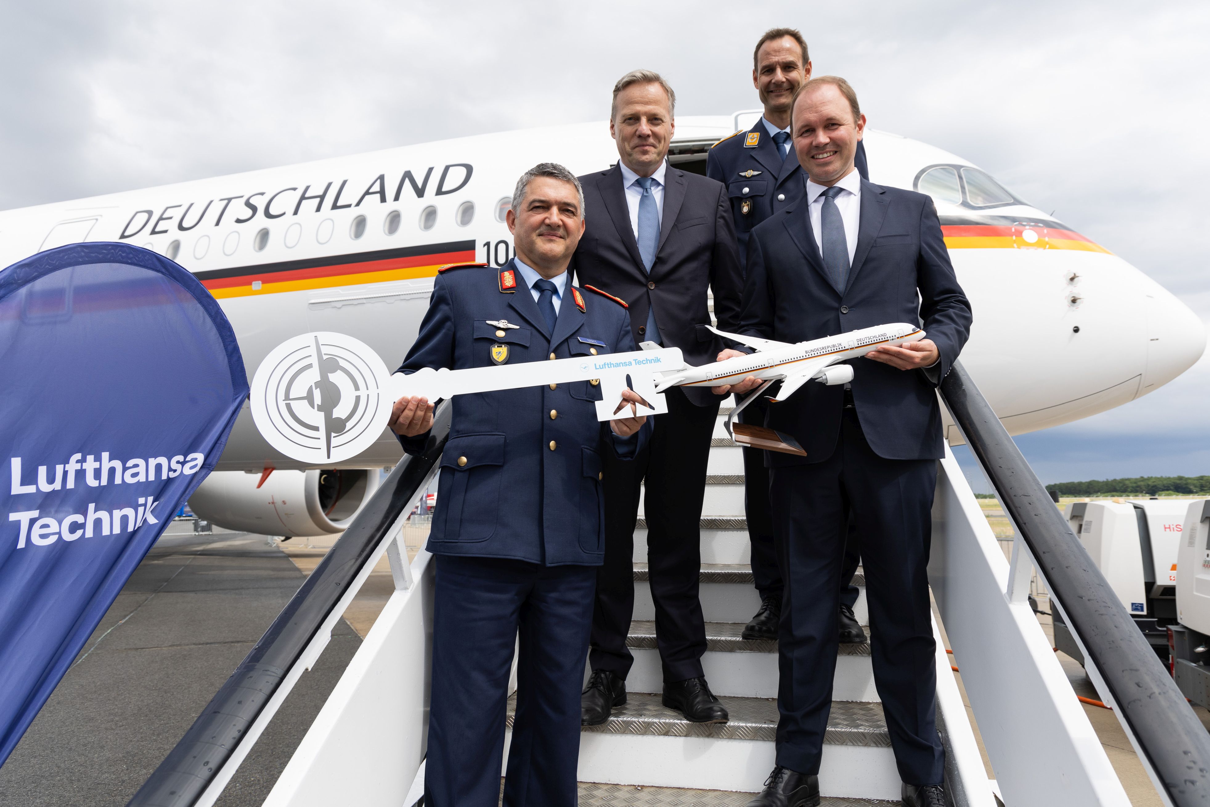 Lufthansa Technik hands over final A350 to the German Air Force