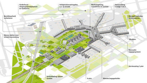 Schiphol outlines maintenance work