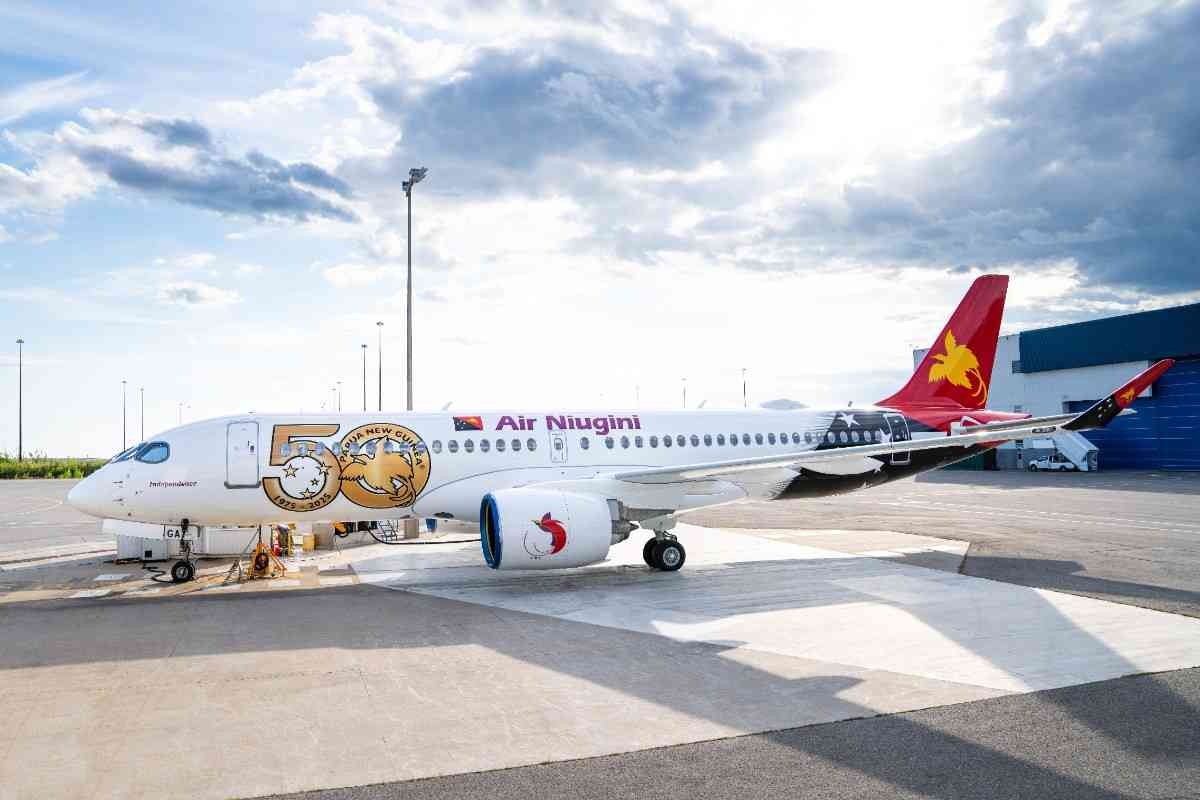 Air Niugini takes delivery of first A220