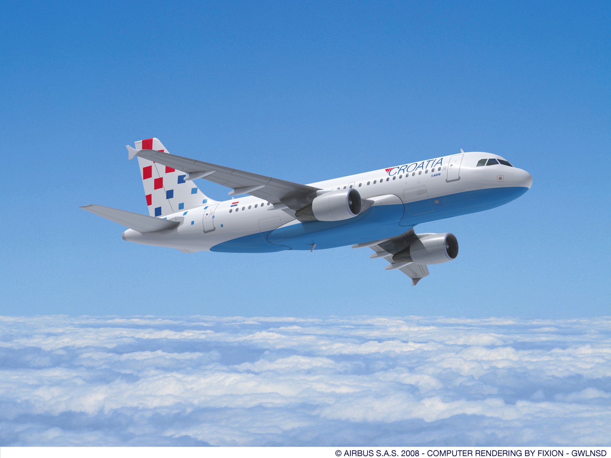 ALC to place six Airbus jets with Croatia Airlines