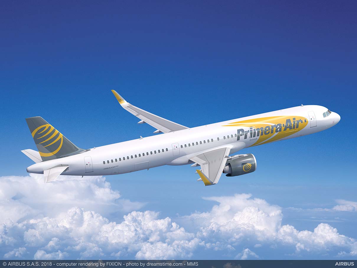 Primera Air suspends Canadian routes