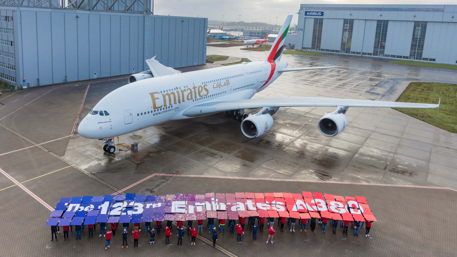 Emirates received final A380