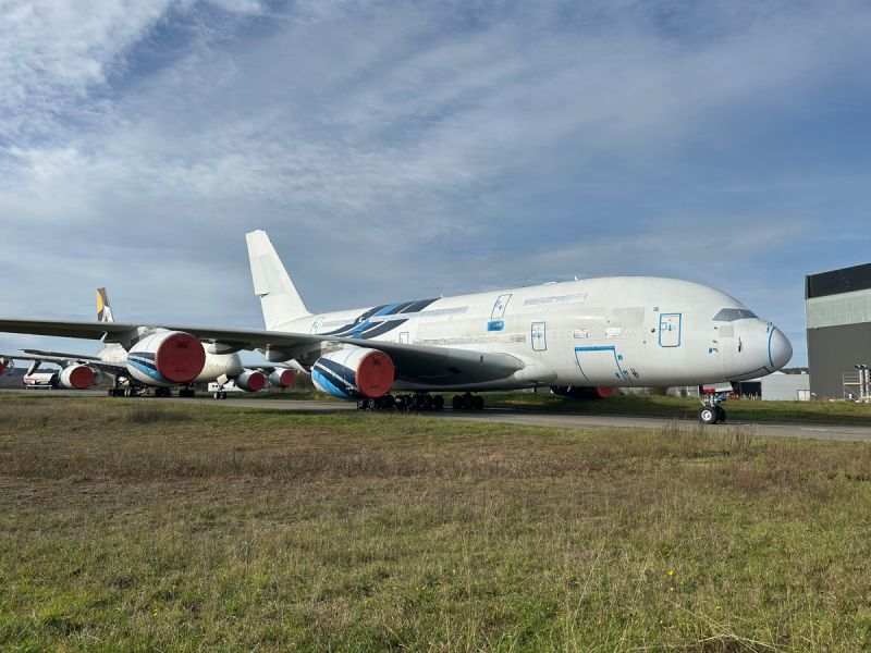 Setna iO purchases one A380 for immediate disassembly