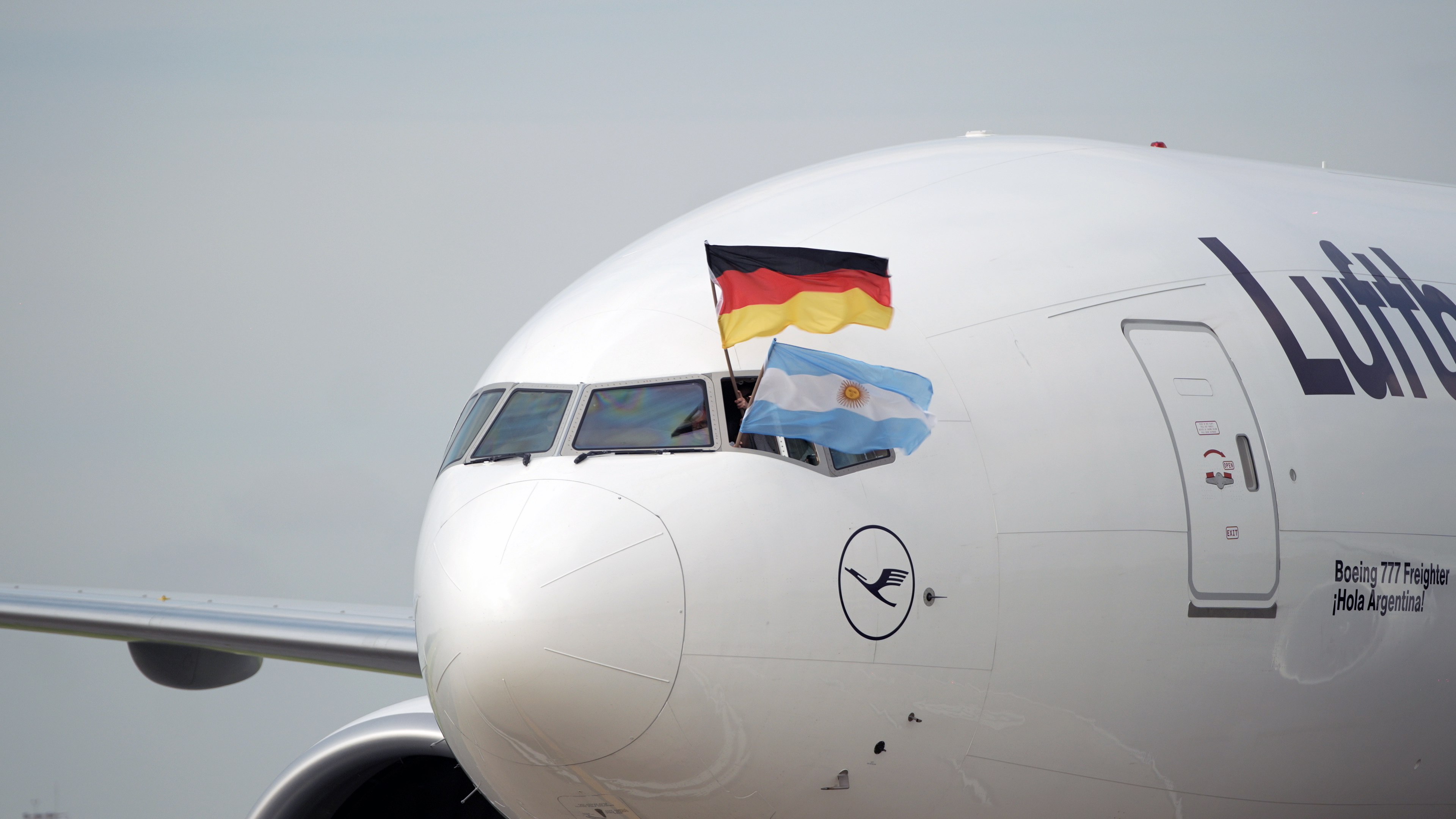 Lufthansa Cargo christens newest freighter