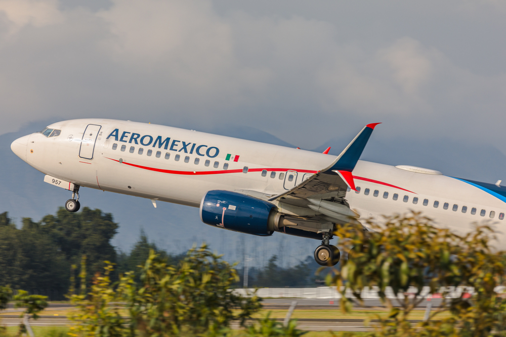 Aeromexico publishes traffic figures for July