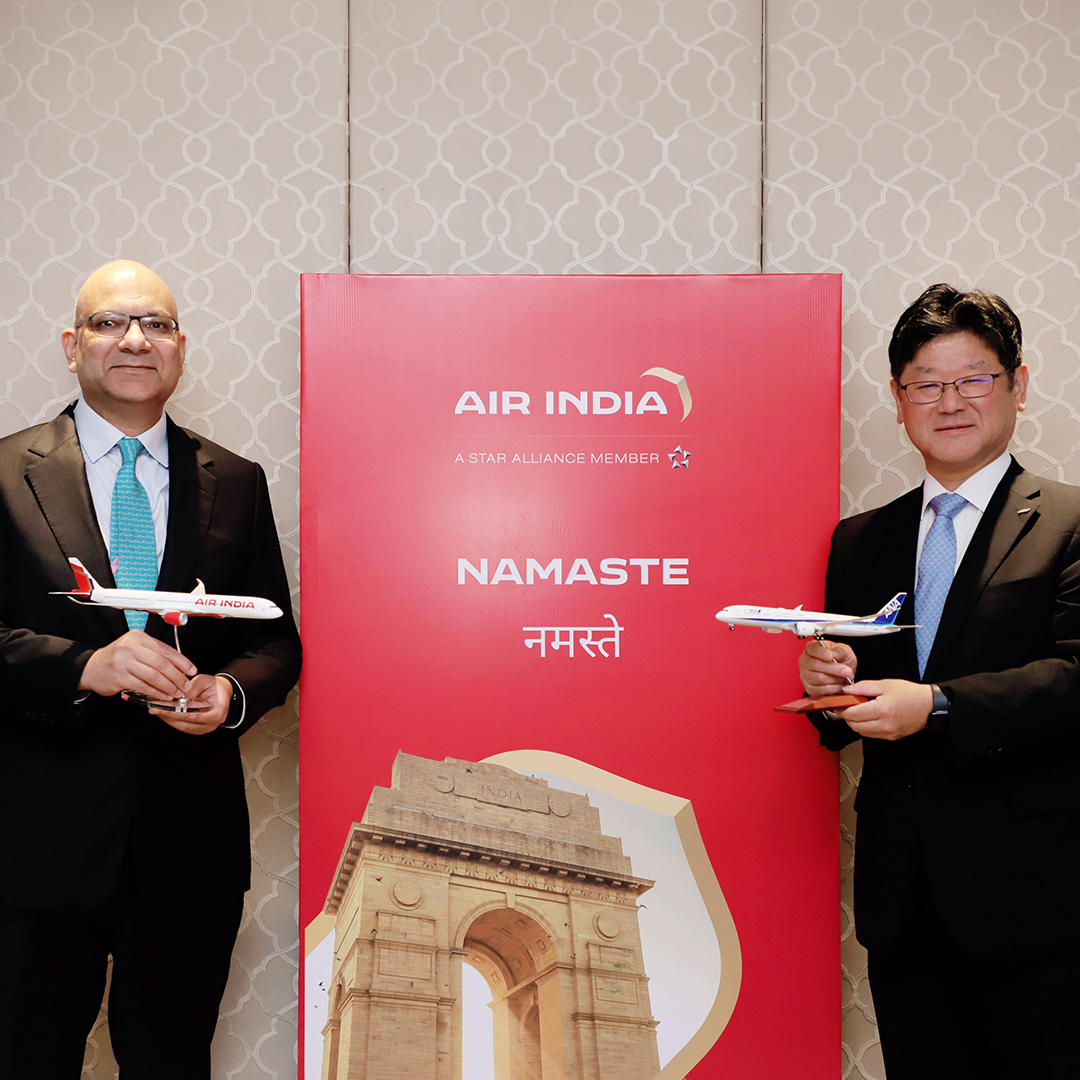 Air India and ANA launch codeshare partnership