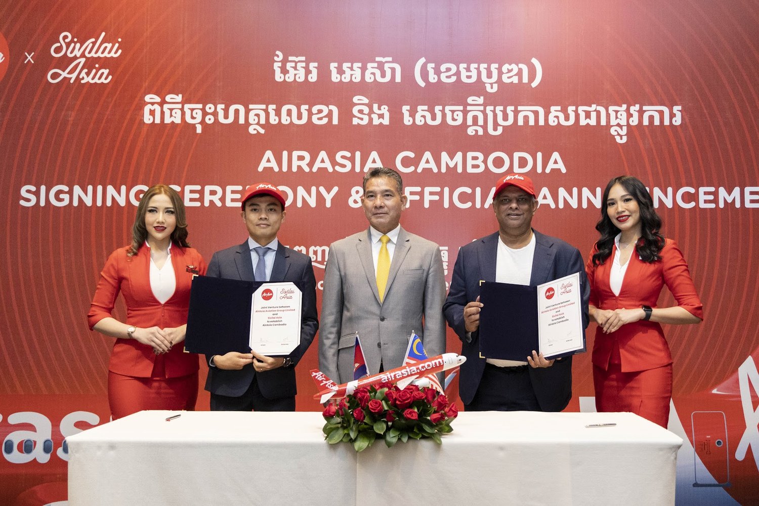 AirAsia Group joins hands with Sivilai Asia to form AirAsia Cambodia