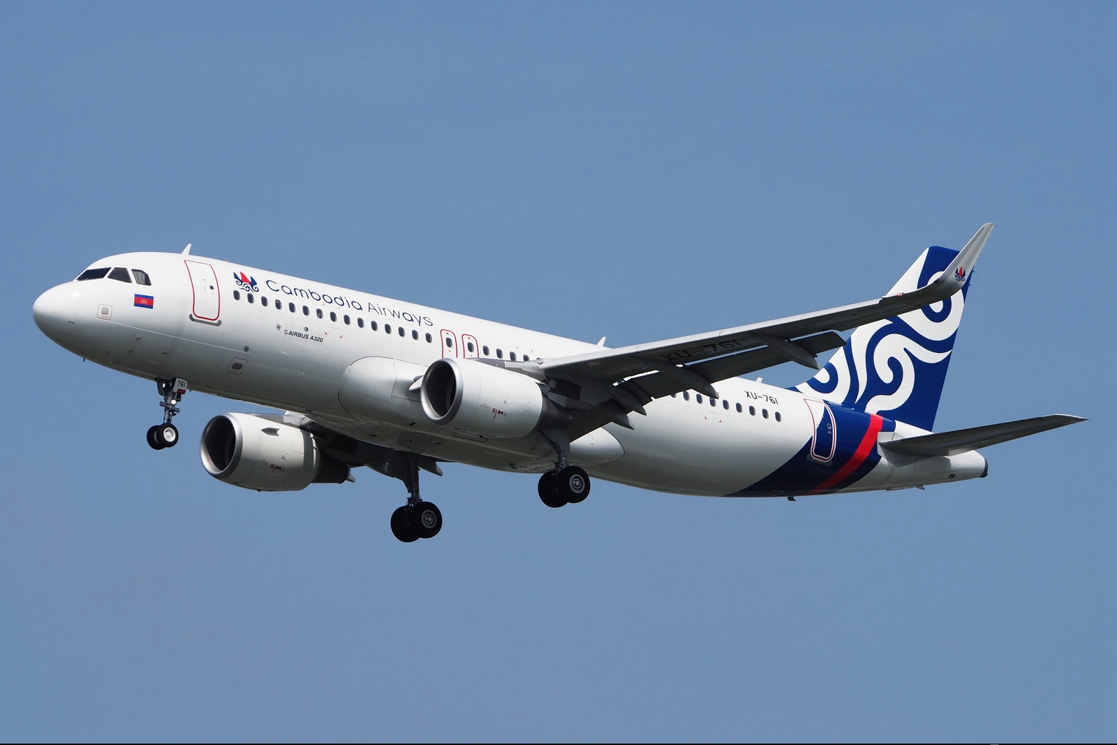 Cambodia Airways plans to introduce leased A320's to its fleet