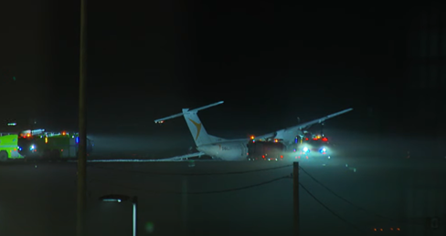 Air Canada Express flight suffers suspected landing gear issue upon landing in Halifax