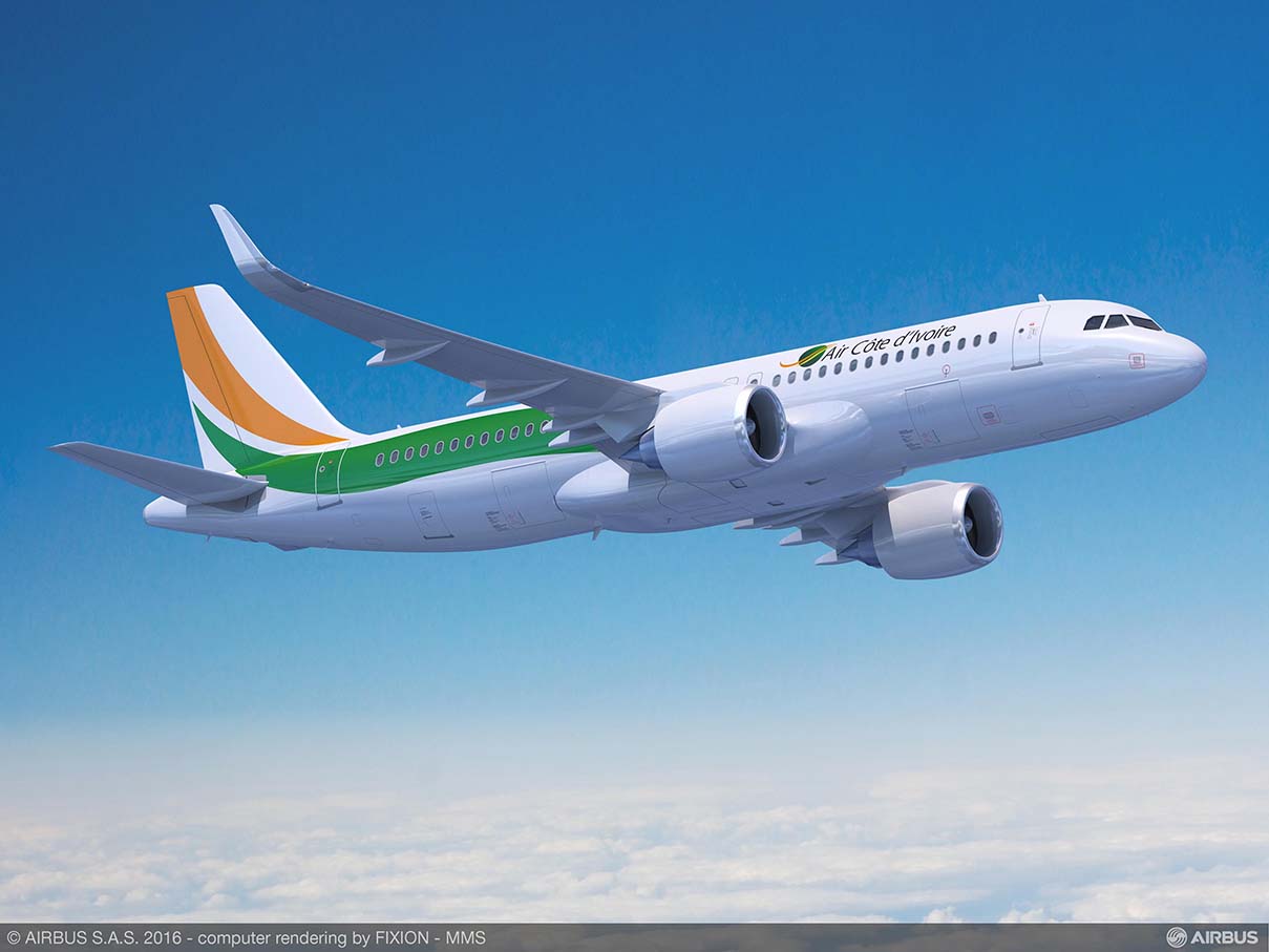 AFG places two A319-115s with Air Côte d’Ivoire