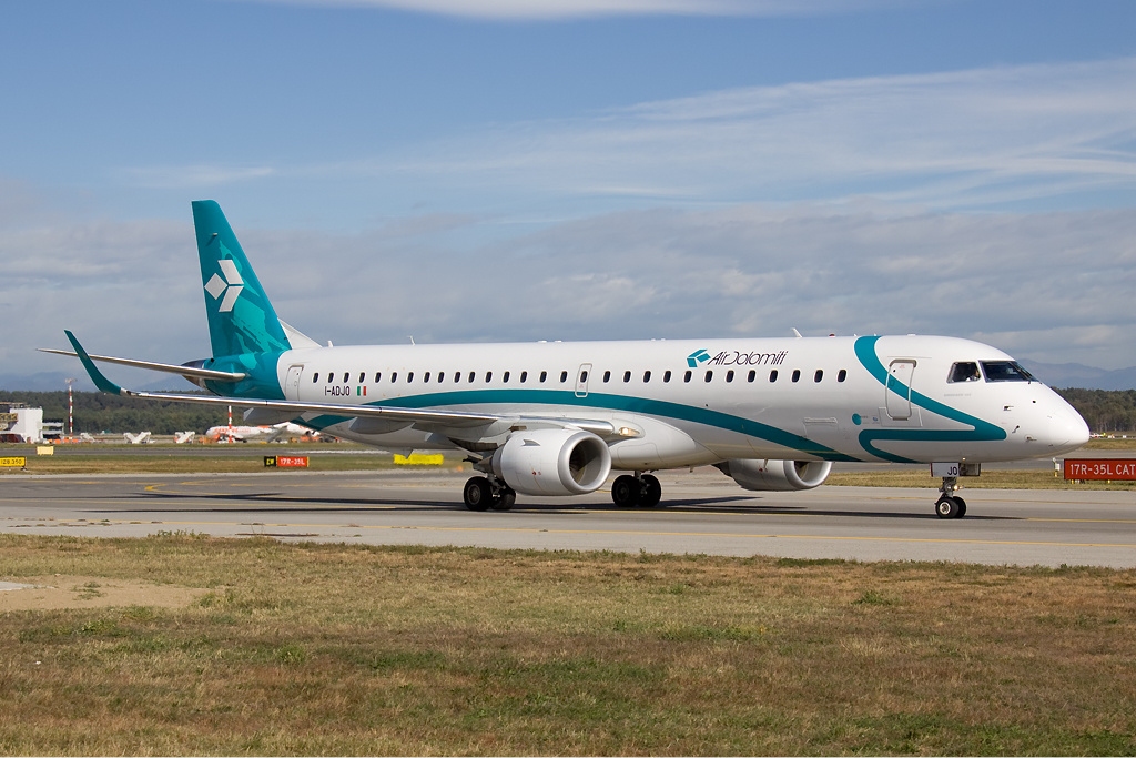 Air Dolomiti to take delivery of its 27th Embraer aircraft