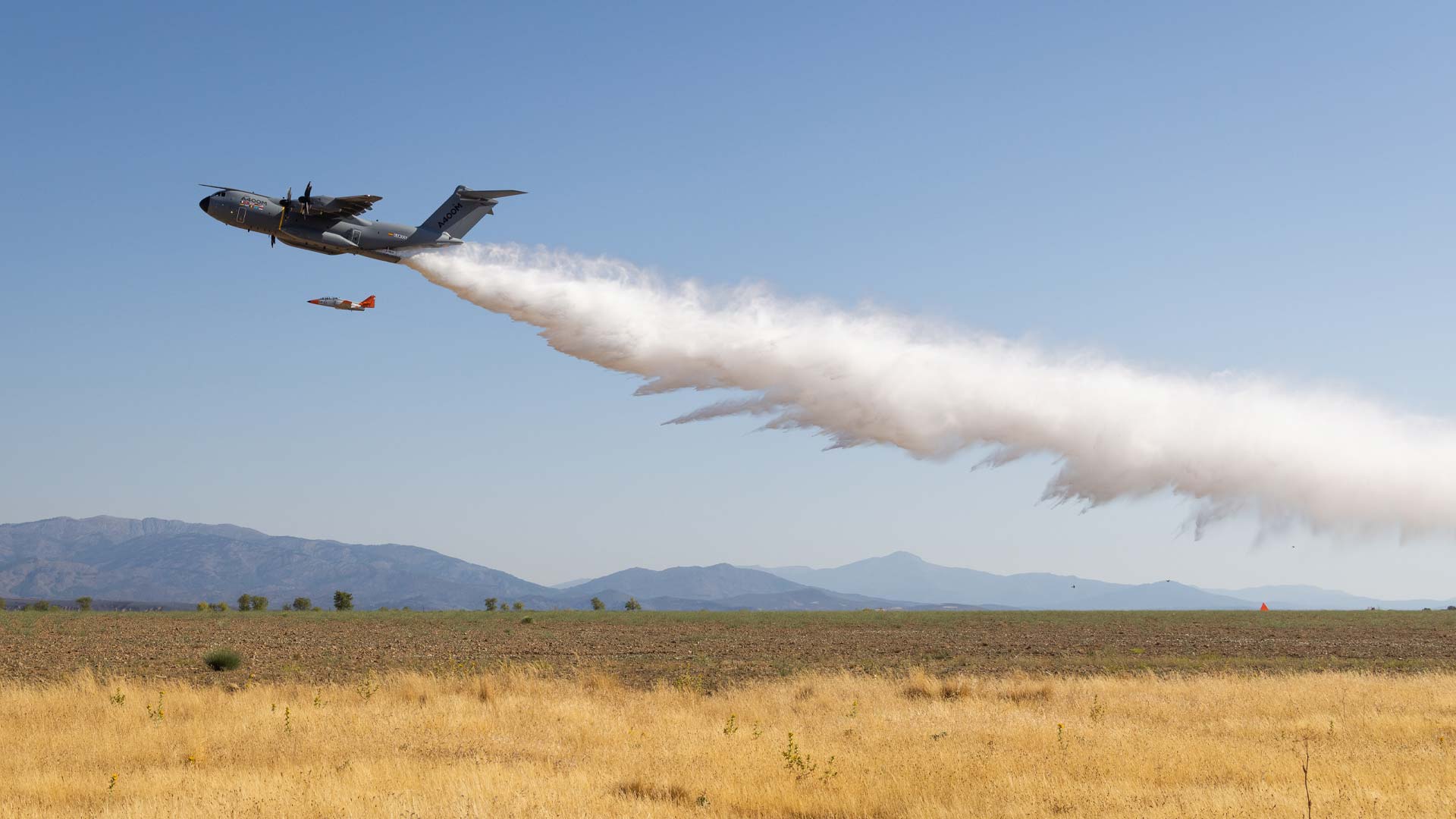 Airbus successfully tests firefighting kit on A400M