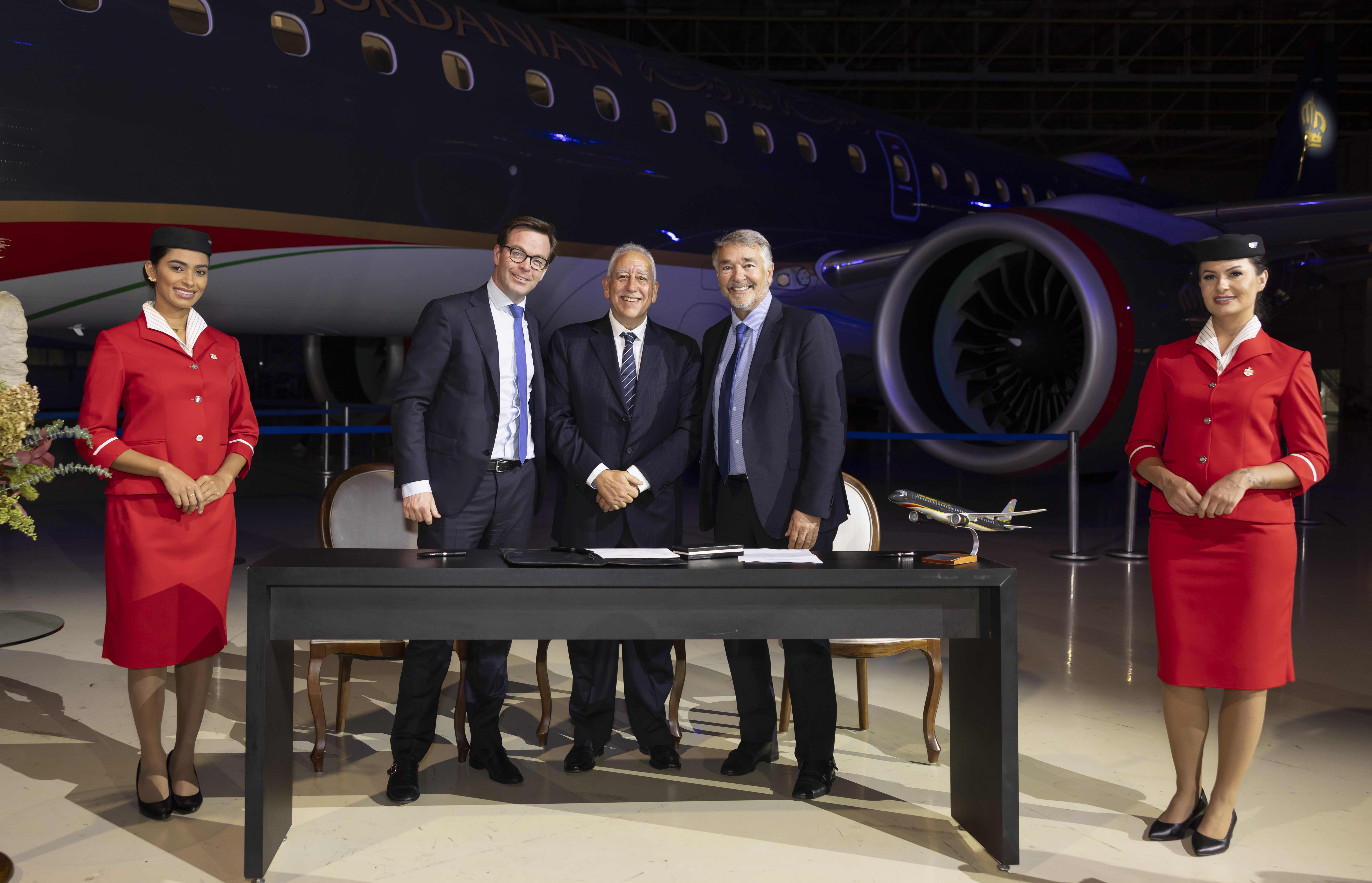 Azorra delivers first two E195-E2s to Royal Jordanian Airlines