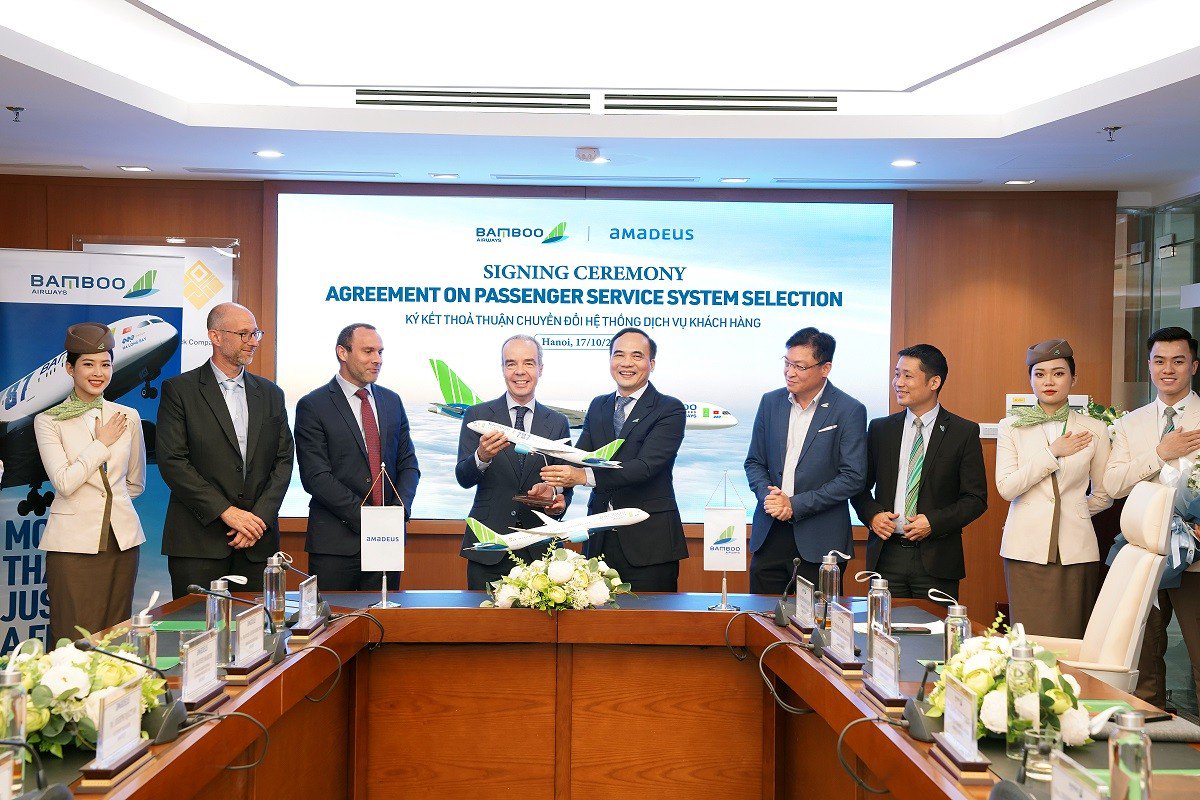 Bamboo Airways signs Amadeus as technology partner for enhanced digital experience