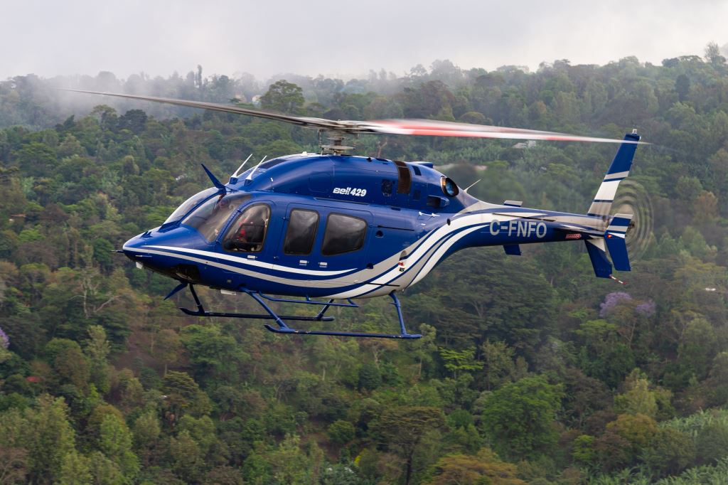 Bell delivers one 429 helicopter and signs purchase agreement for another in Africa