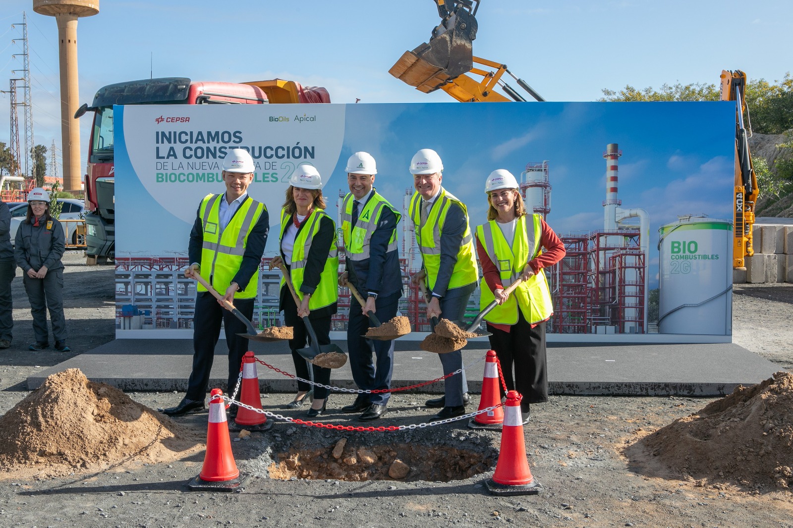 Construction on largest 2G biofuels plant in southern Europe begins