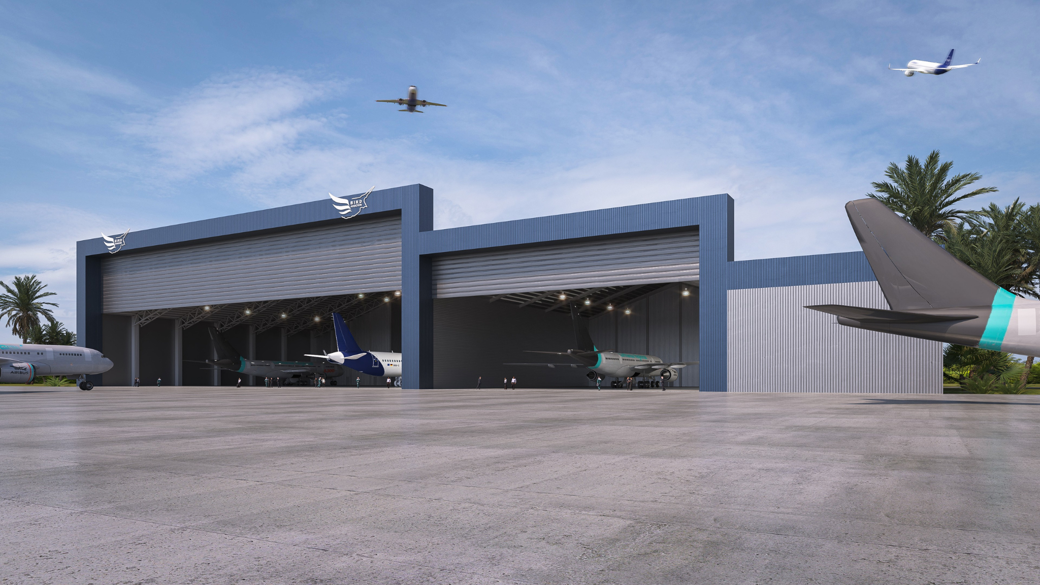 Bird Aviation expands with third hangar at Larnaca Airport