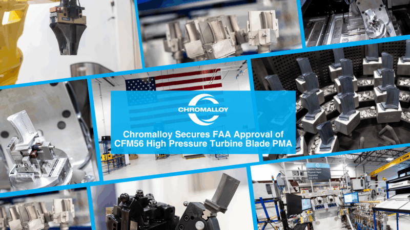 Chromalloy secures FAA approval of CFM56 high-pressure turbine (HPT) blade