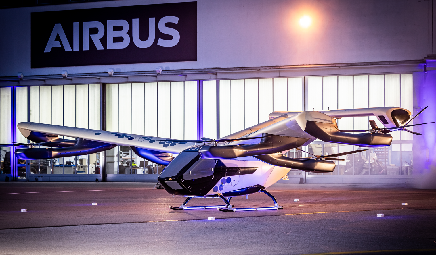 Airbus unveils CityAirbus NextGen eVTOL