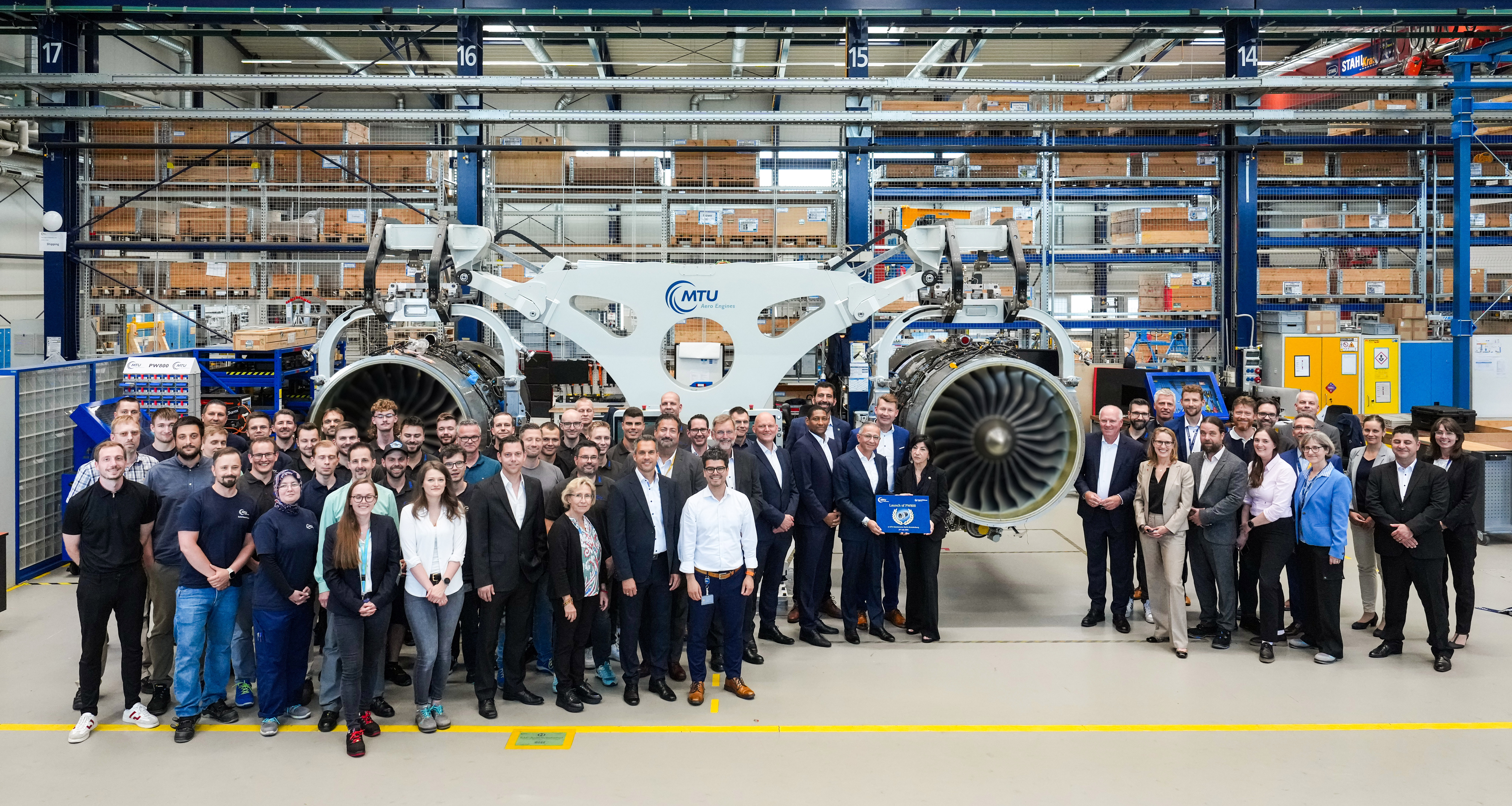 MTU Maintenance launches Pratt & Whitney PW800 engine MRO as second shop worldwide