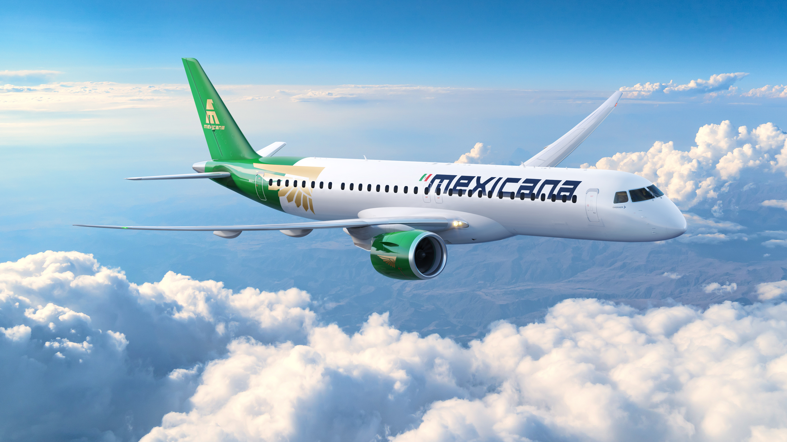 Mexicana orders 20 E2 aircraft