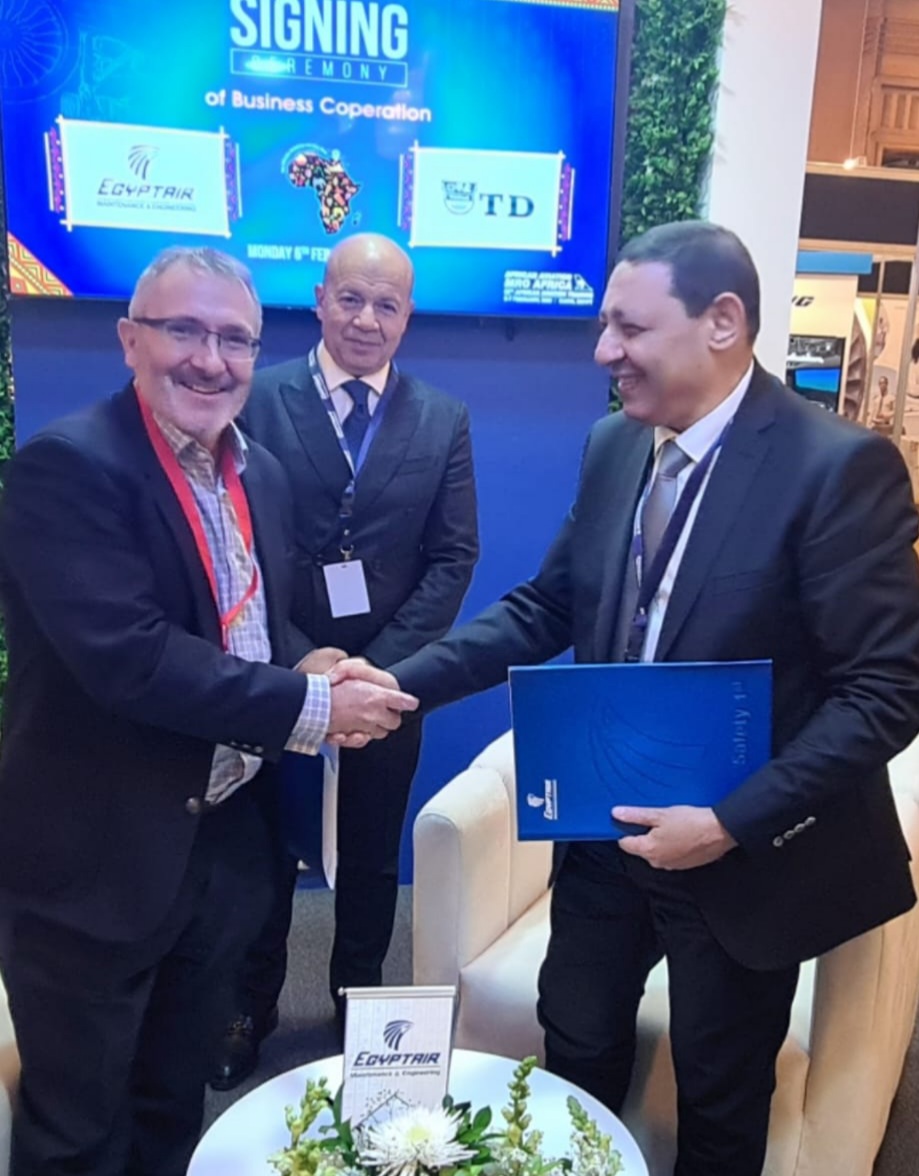 EgyptAir Maintenance & Engineering signs MoU with United Aviation Solution