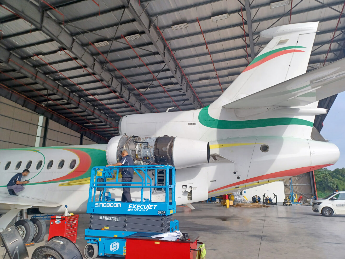 ExecuJet MRO Malaysia sees high demand on Dassault Falcon heavy maintenance