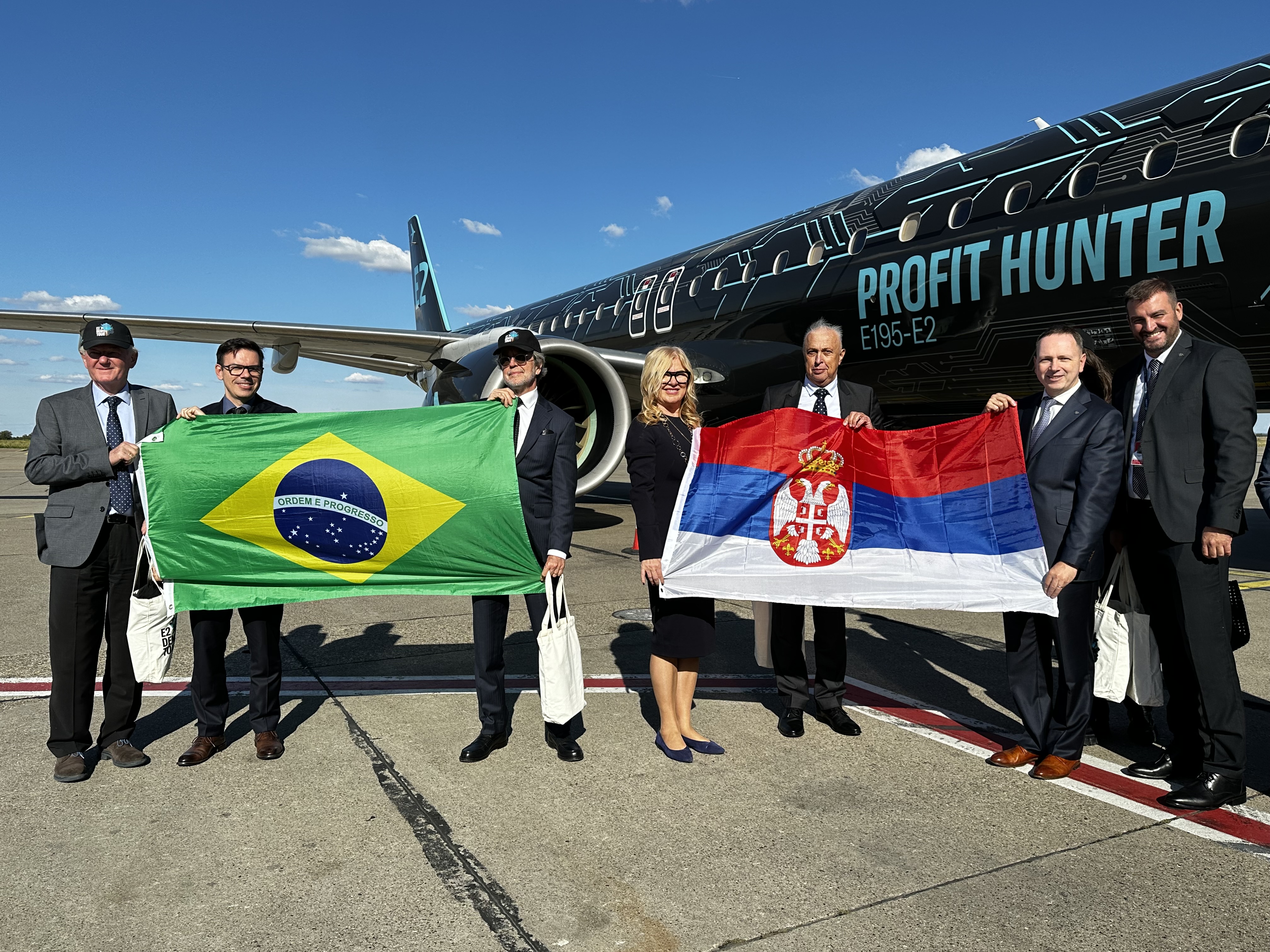 Embraer presents the E195-E2 in Belgrade