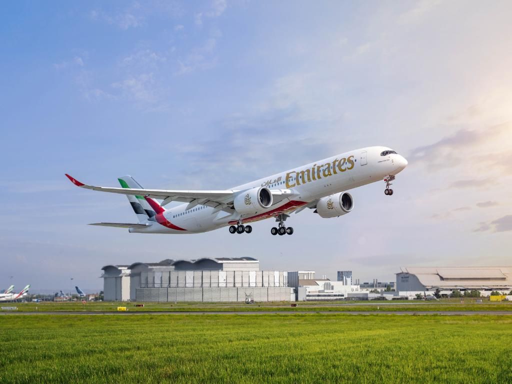 Emirates takes delivery of first A350