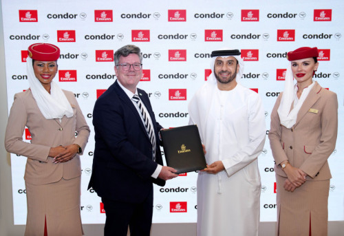 Condor adds intercontinental flights with Emirates