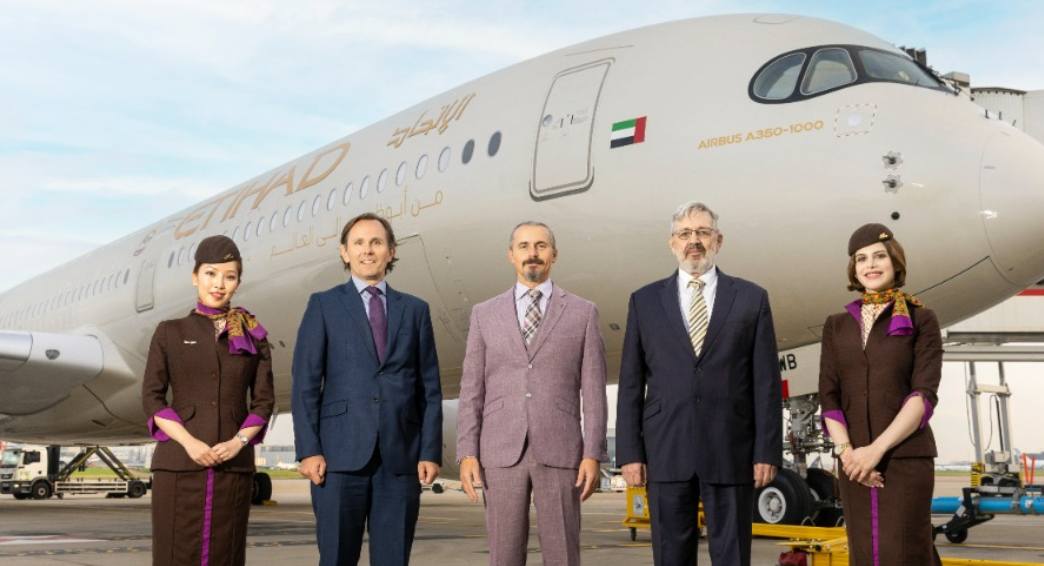 Etihad launches first A350 on London-Abu Dhabi route