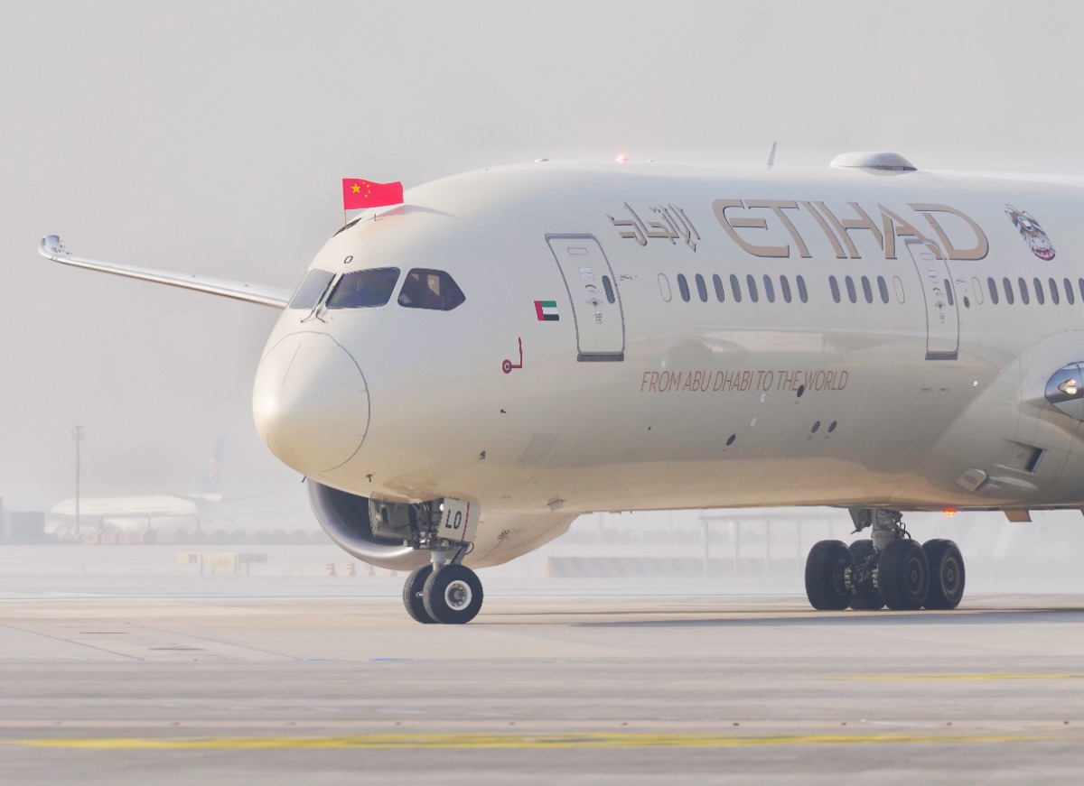 Etihad Airways marks 15 years of China operations with Beijing Daxing inaugural flight