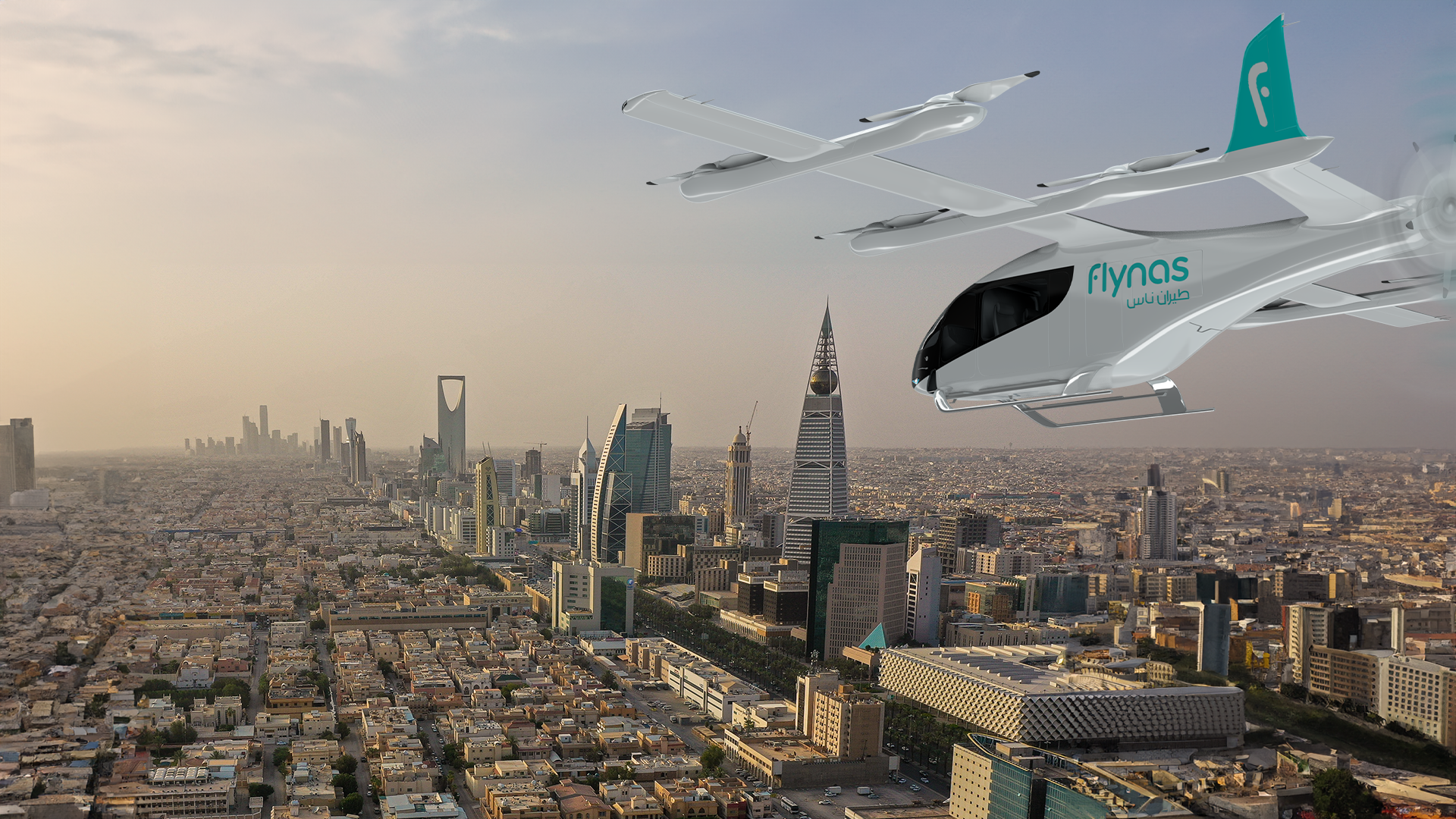 Eve Air Mobility and flynas to explore eVTOL operations in Saudi Arabia