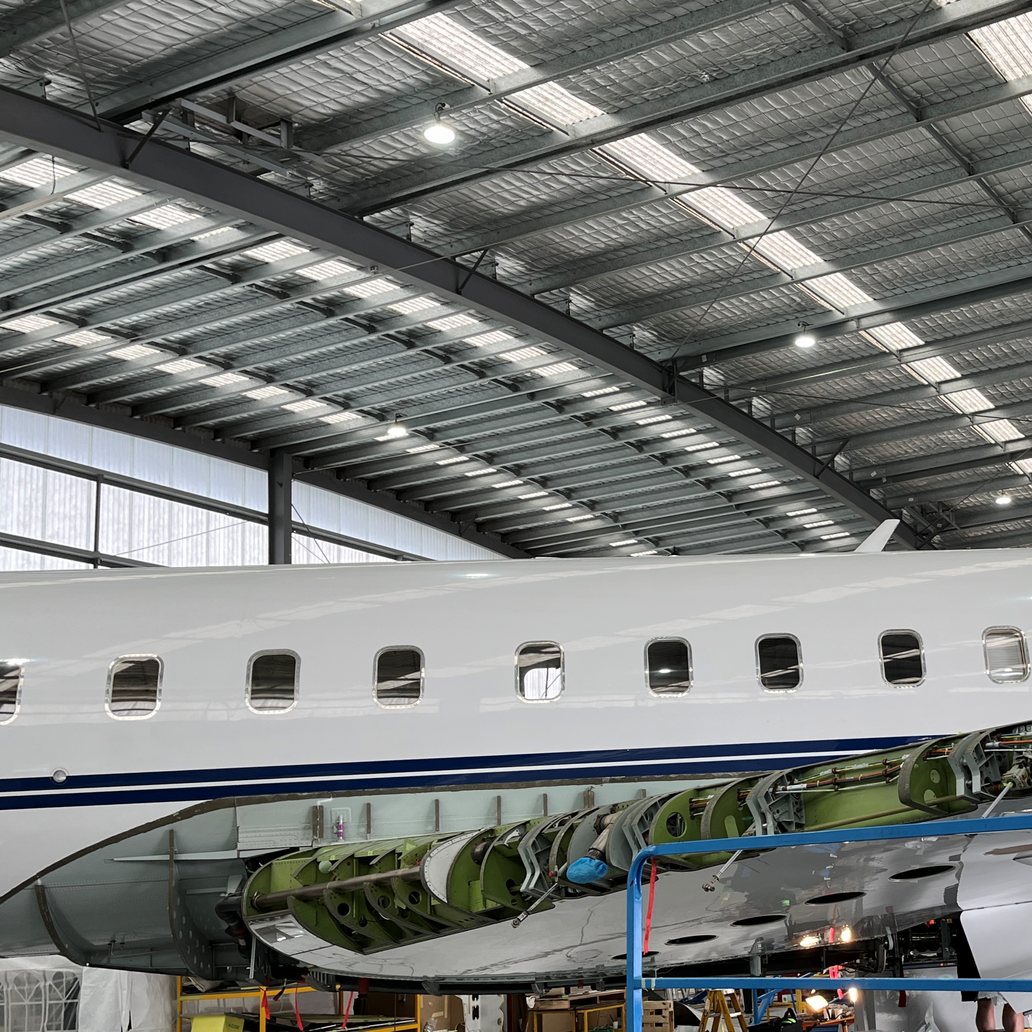 ExecuJet completes first 20-year maintenance check on Global Express jet