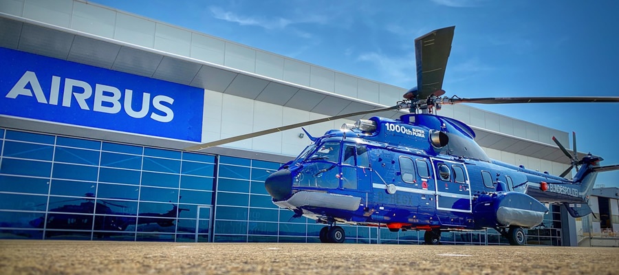 Airbus Helicopters delivers 1,000th Super Puma to German Federal Police