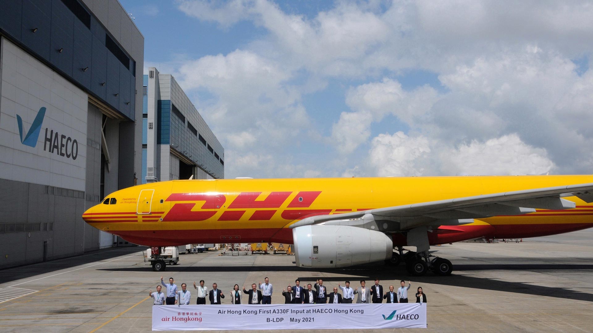 HAECO completes first A330F C-Check for Air Hong Kong