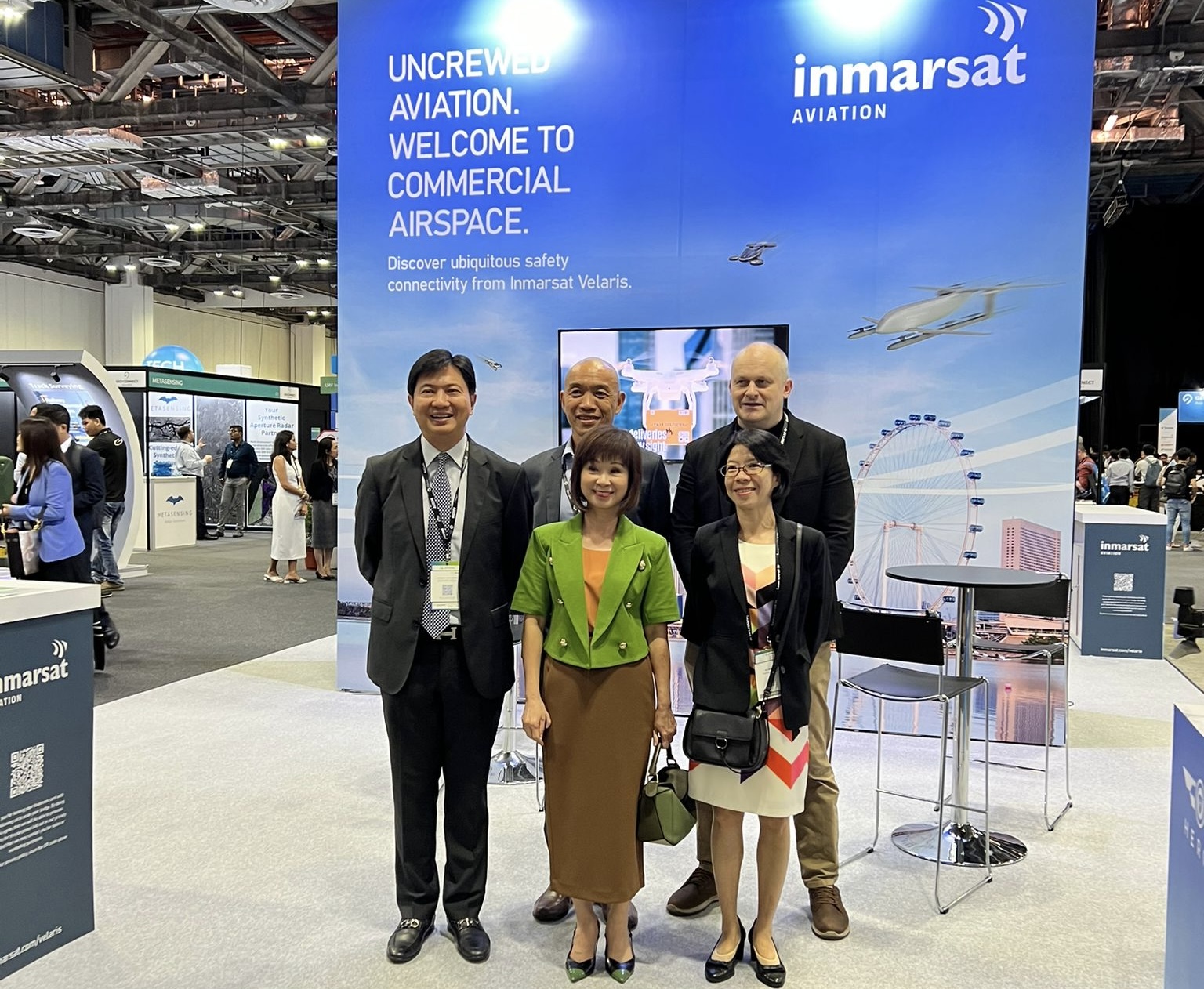 Heron AirBridge sign MoU with Inmarsat to increase UAV integration in Singapore