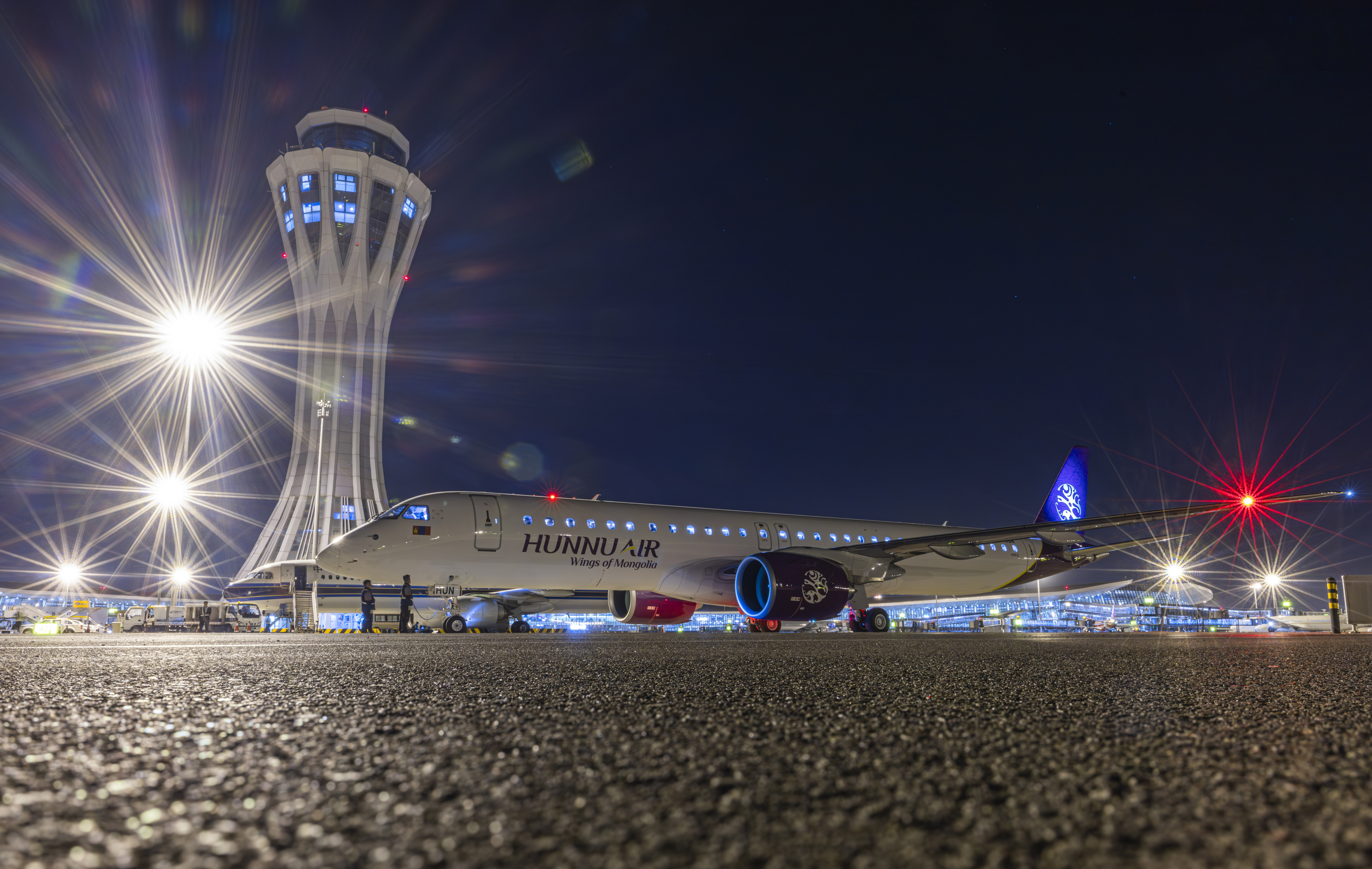 Hunnu Air operates first Embraer E2 flight into mainland China