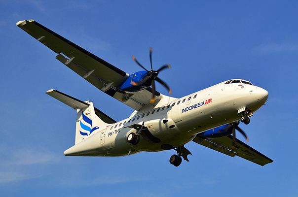 Indonesia Air Transport ATR 42-500 crashes near Bulusaraung mountain