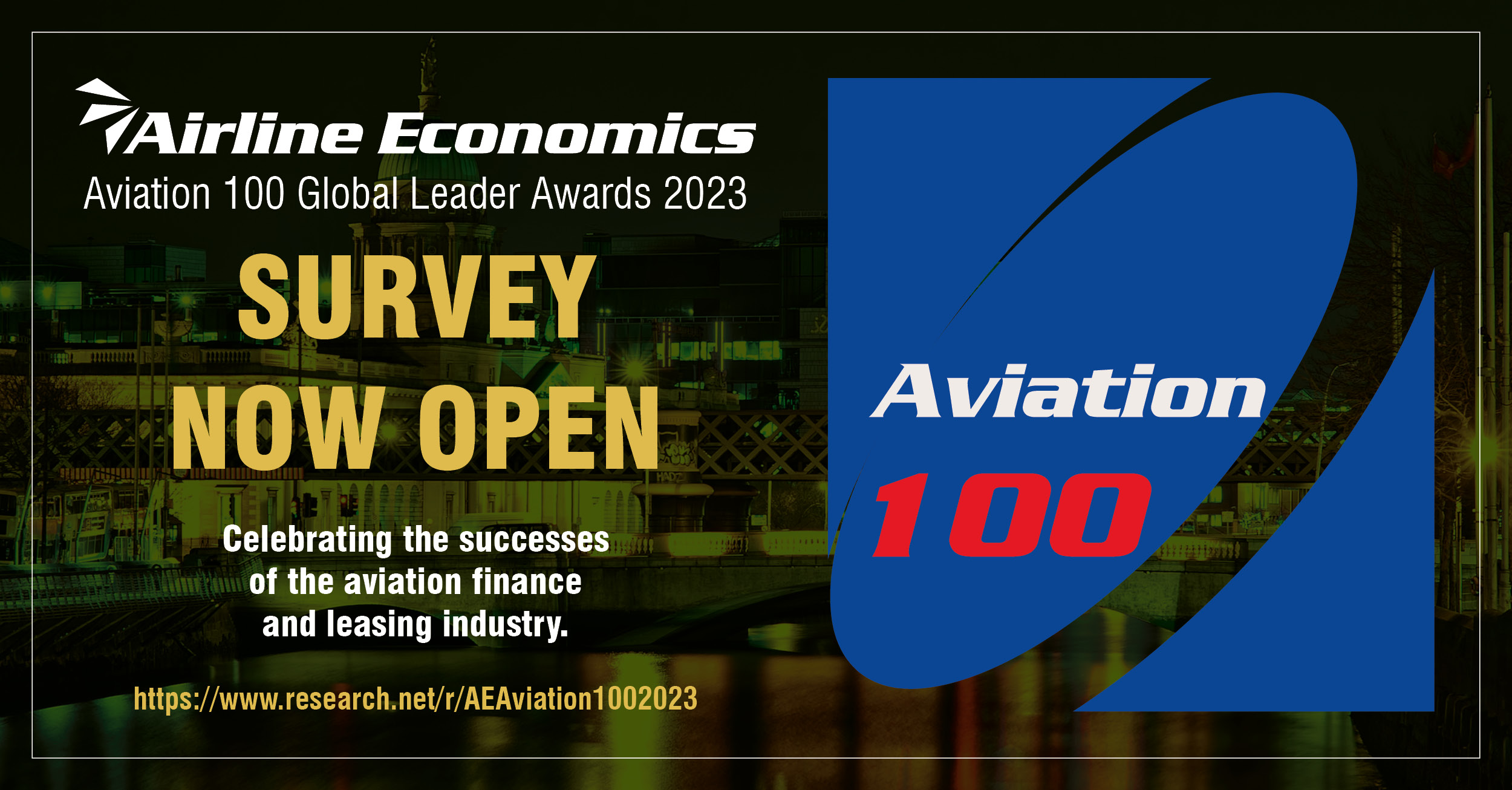 Cast your vote for the 12th Annual Airline Economics Aviation 100 awards