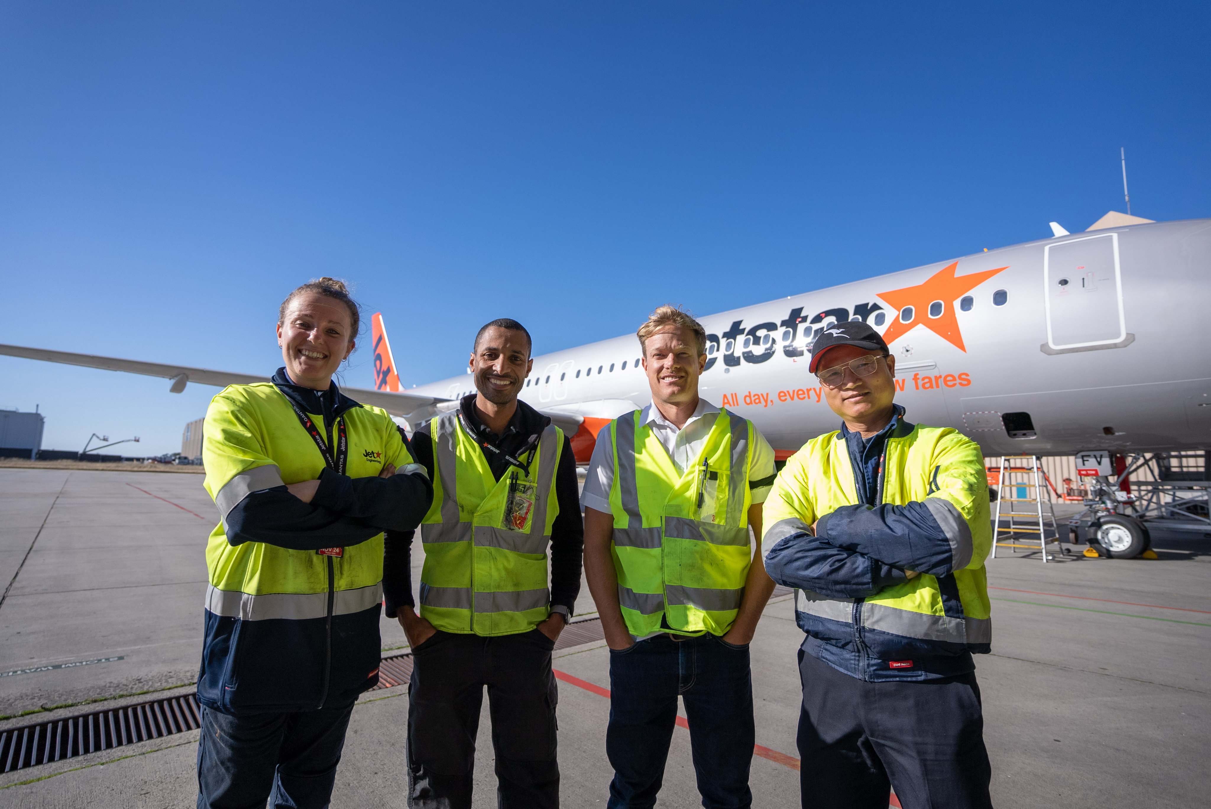 Jetstar takes delivery of its latest Airbus A321-neo