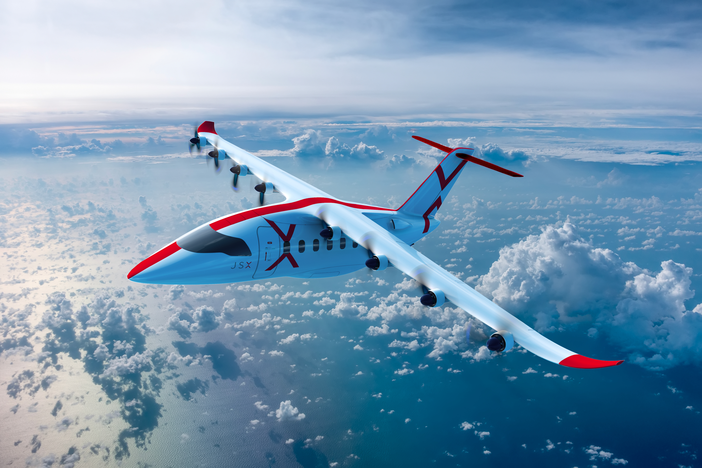 JSX to acquire 332 hybrid-electric aircraft