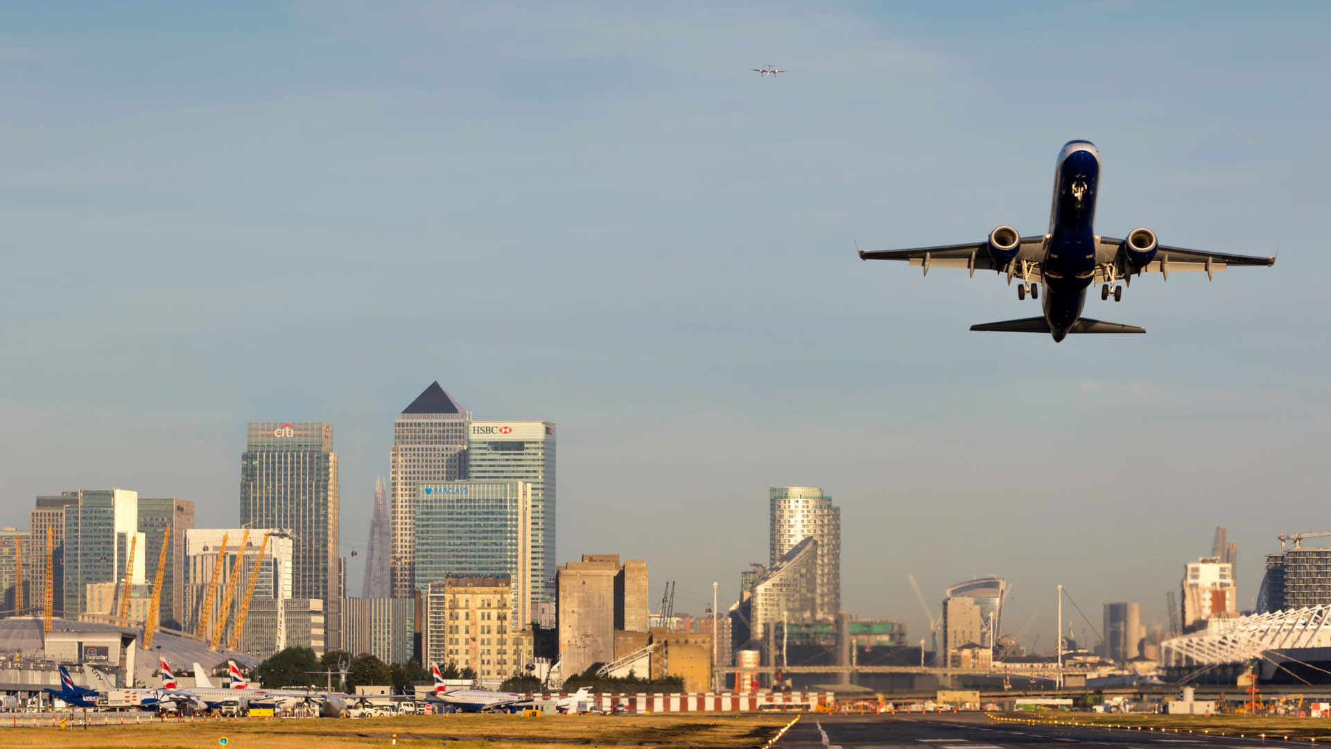 London City Airport reports improvements