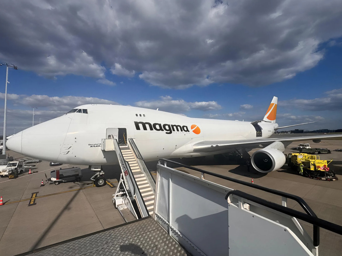 Magma Aviation takes delivery of new Boeing 747F
