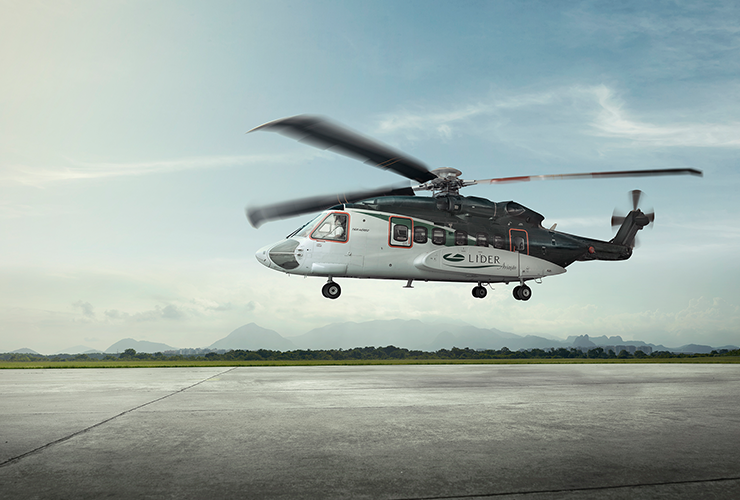 Milestone signs lease agreement for S-92 with Líder Aviação