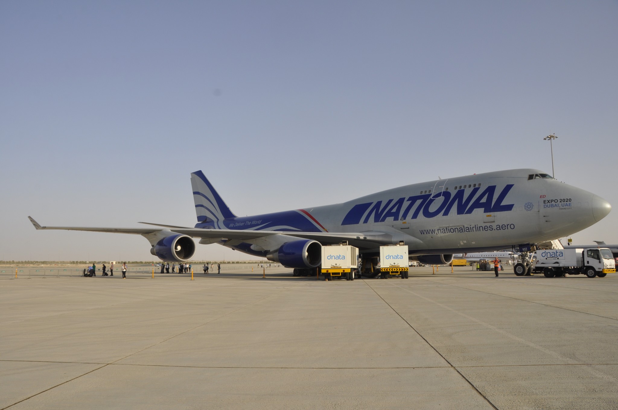 Airport grounds National Airlines aircraft