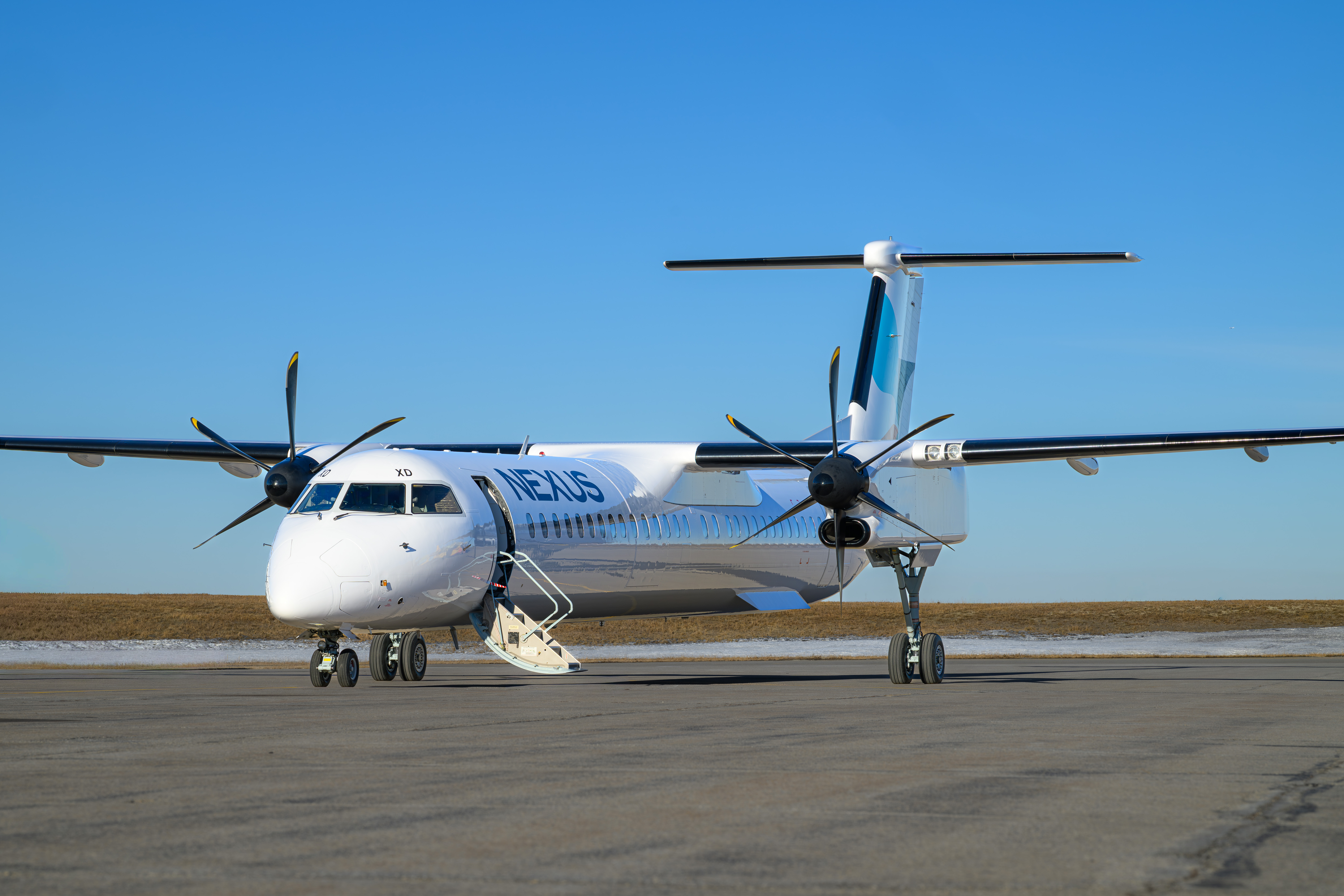 TrueNoord delivers Dash 8-400 to Nexus Airlines