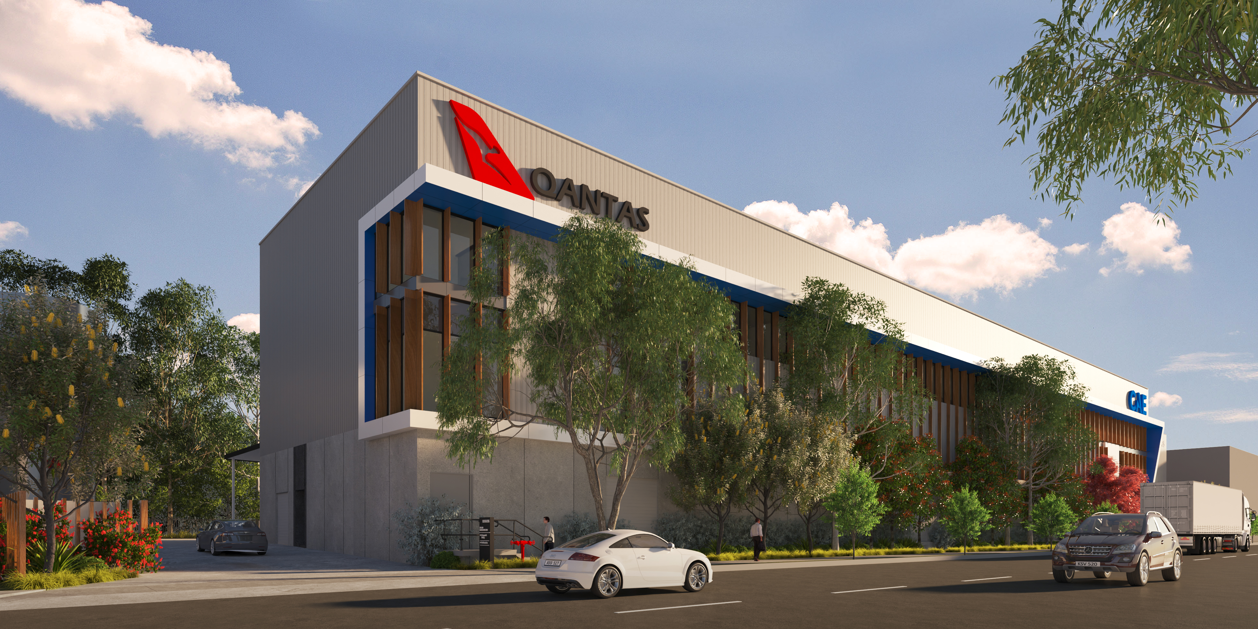 Qantas breaks ground on new Sydney Training centre